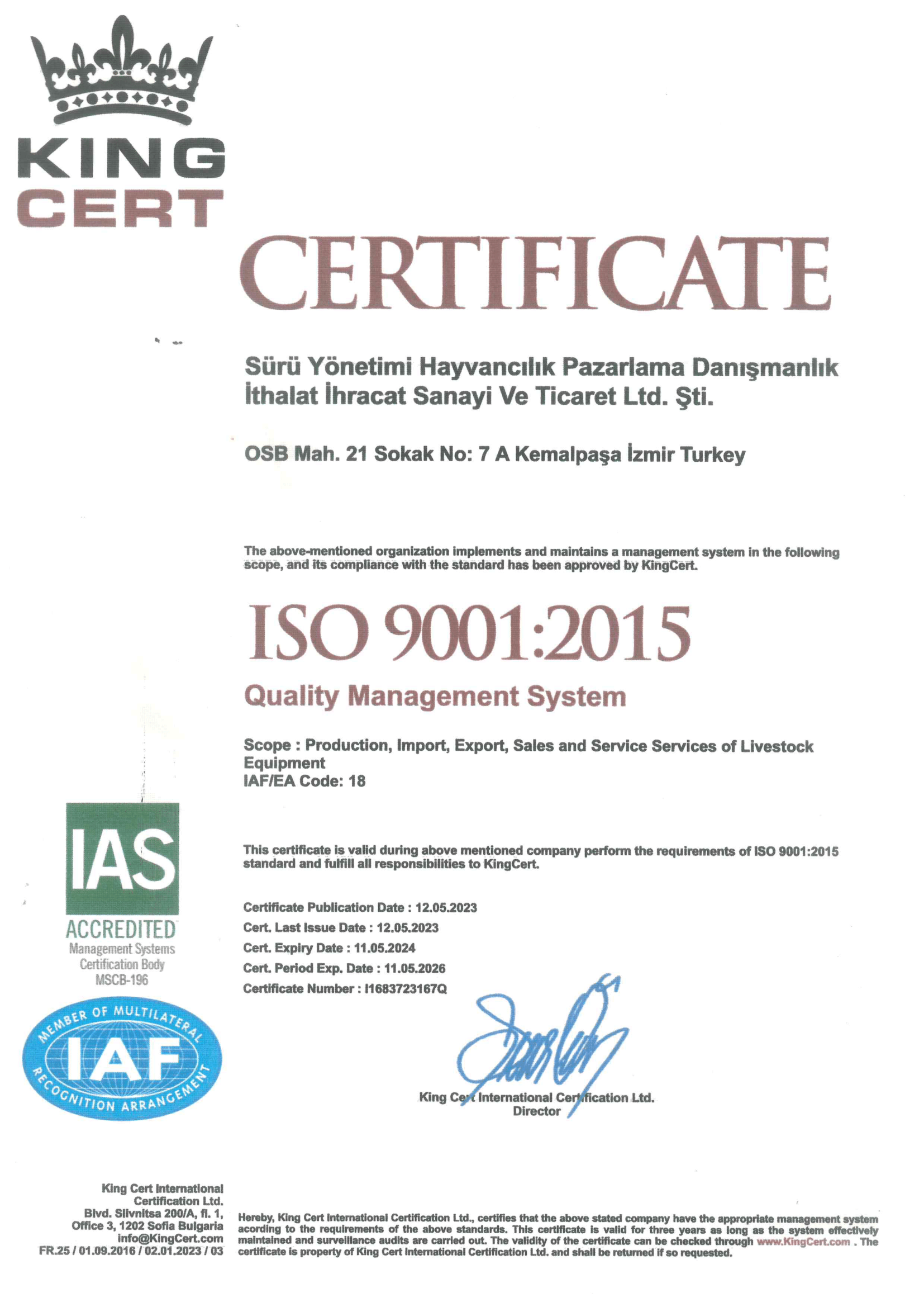 ISO 9001 2023  ENG  